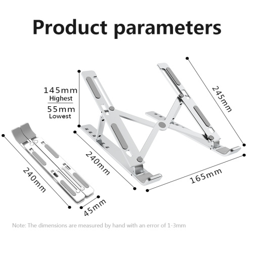 Hot-selling Aluminum Alloy Portable Laptop Stand