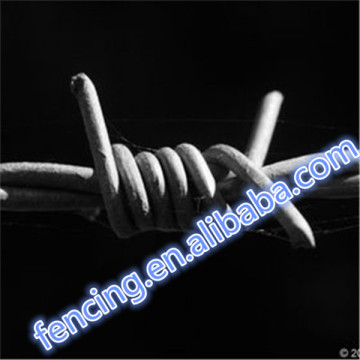 PVC coated barbed wire/PE barbed wire,Galvanized barbed wire