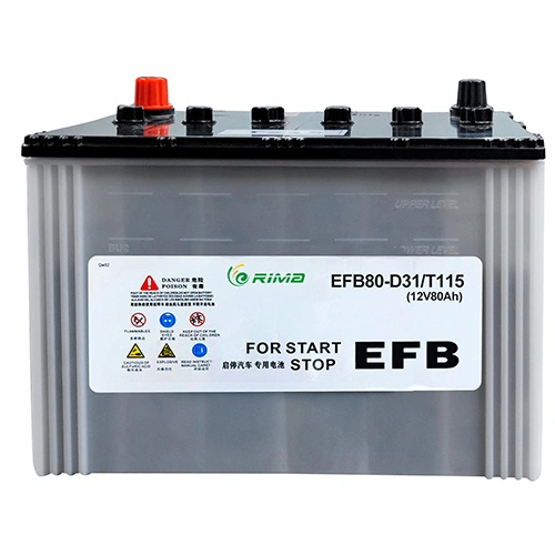 RIMA T115 EFB Automotive Start Stop Battery China Manufacturer