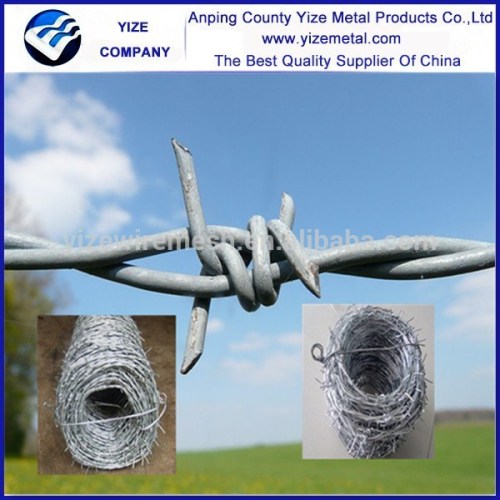 china factory ageing resistance and solarization resistance barb wire