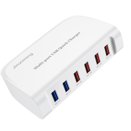 Chargeur de bureau mural 84W 6 ports Chargeur rapide