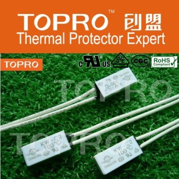 KC Certified AC250V 5A Bimetal Motor Thermal Protector (KW-C2)