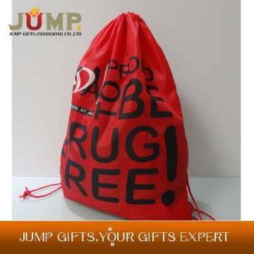 wholesale polyester drawstring bag,cheapest drawstring logo bags
