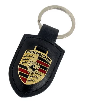 Porsche Brand Car Logo Metal Keychains For Souvenir Gifts