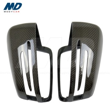 Miroir latéral en fibre de carbone ABS pour 2012-2016 Mercedes-Benz Class Classe W218 CLS250 CLS300 CLS350 AMG CLS63
