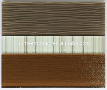 Luxury Gloosy Glass Mosaic Glass Tiles
