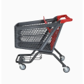 Carrito de compras de plástico para supermercado