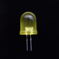 LED Kuning Kecerahan Ultra Tinggi 10mm 60 darjah