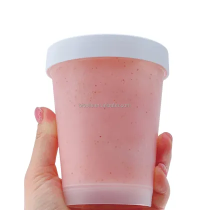 Vegan Organic Fruit Flavor Body Scrub