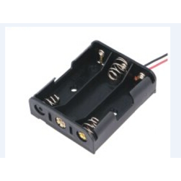 3-aa batterilhållare/fodral/låda med switch &amp; cover