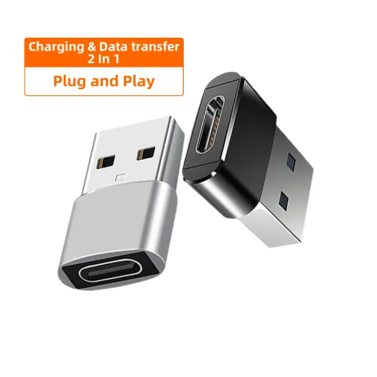 Taipuxi 3A20W PD Fast Charging Type C Adapter with USB 2.0 OTG Converter Adapter