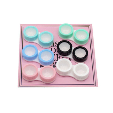 Women Contact Lens Case Container New Contact Lens Box Accessories Contact Lenses Tweezers Suction Stick Eyes Care Tool Kit
