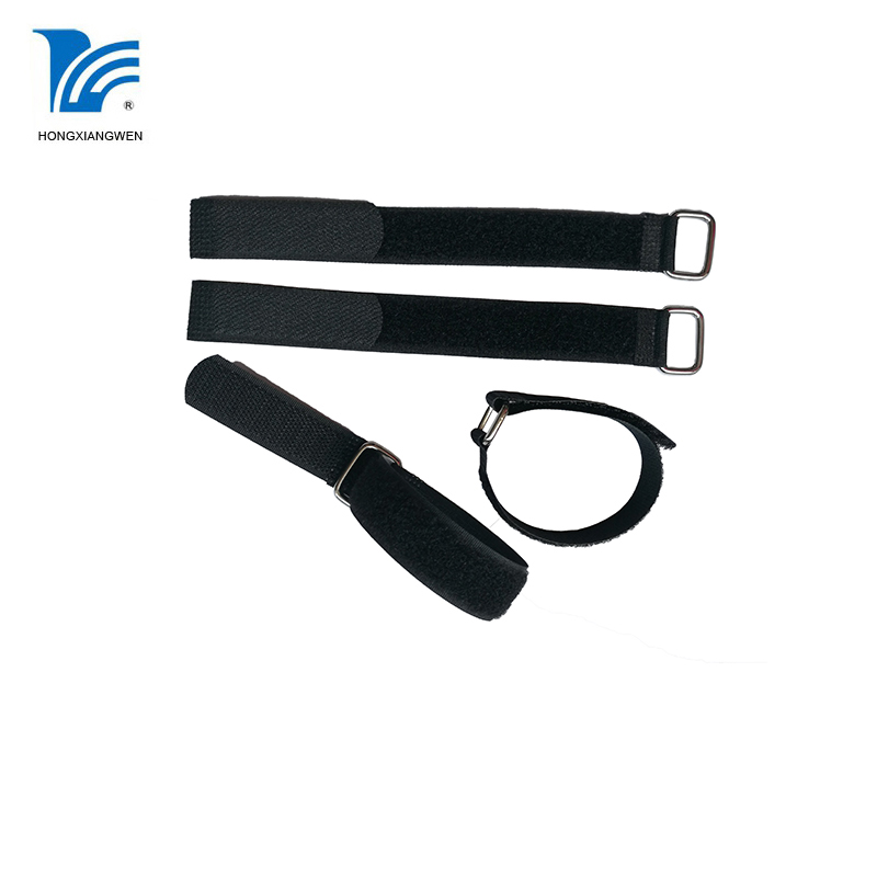 Nylon Reusable Printed Hook Loop Cable Tie