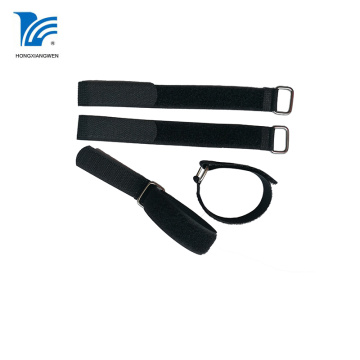 Nylon Reusable gedréckt Hook Loop Cable Tie