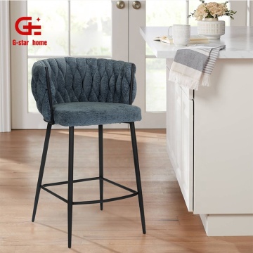 Modern Fabric Dining Room Chair for Kitchen, Living Room, Hotel, and Bar