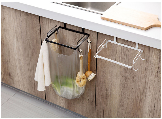 Wrought Iron Trash Can Hanger