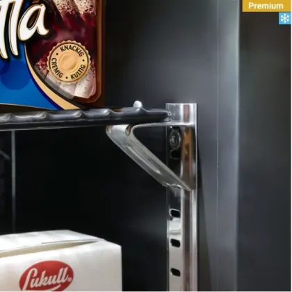 Minibar Freezer with 1 Glass Door & Advertising Display