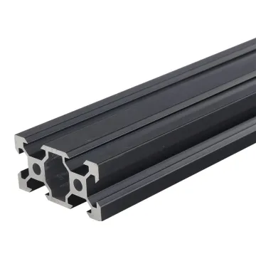 Chinese Manufactory Linear Rail Aluminum Profiles 2020 2040 2060 2080 - Black Aluminum V Slot Profiles
