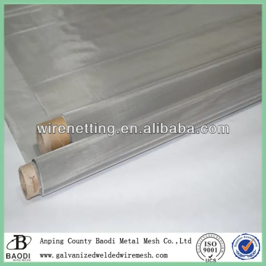 High quality 100 micron stainless steel wire mesh