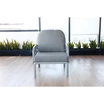 Aluminum Frame Rope Woven Outdoor Patio Garden Sofa Set