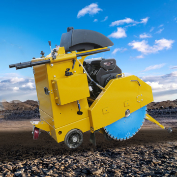 El piso concreto diesel resistente de la máquina 22hp del corte de carreteras de asfalto vio