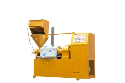 Strip oil press for factories and processing workshop