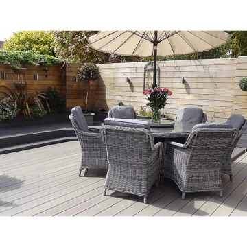 Personalized Customization Multi-Size 3D Embossed Waterproof & Mildew-Proof Outdoor WPC Floor