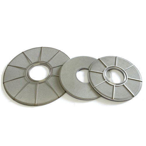 SS316 Polymer Leaf Disc Filter For Film Equipment