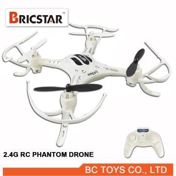 Phantom 2.4G 4CH rc unmanned aircraft drone with gyro and LED lights wholesale.