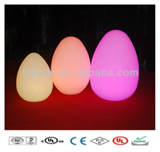 LED Restaraunt Light Smart Battery Egg Style LED Table Lamp