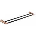 Matte Black Rose Gold Bathroom Accessories