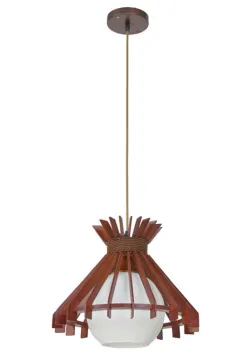wooden Frame Pendant lamp