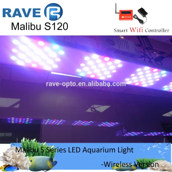 48'' S300 Coral Reef Used LED Aquarium Light Full Spectrum Programmable with Controller for Sale