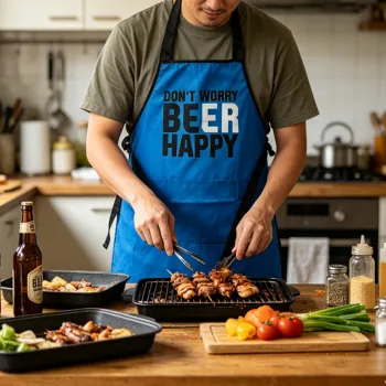 Easy Clean Fabric Apron