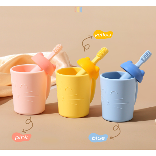 Kitty Silicone Toddlers Training Cups for Kids