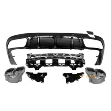 CLS63 Rear Diffuser for Mercedes Benz CLS Class C257 2018-2020