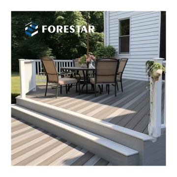 3D -geprägter WPC -Verbunddecking für Holzkunststoff -Verbunddeck und Bodenbelag im Freien