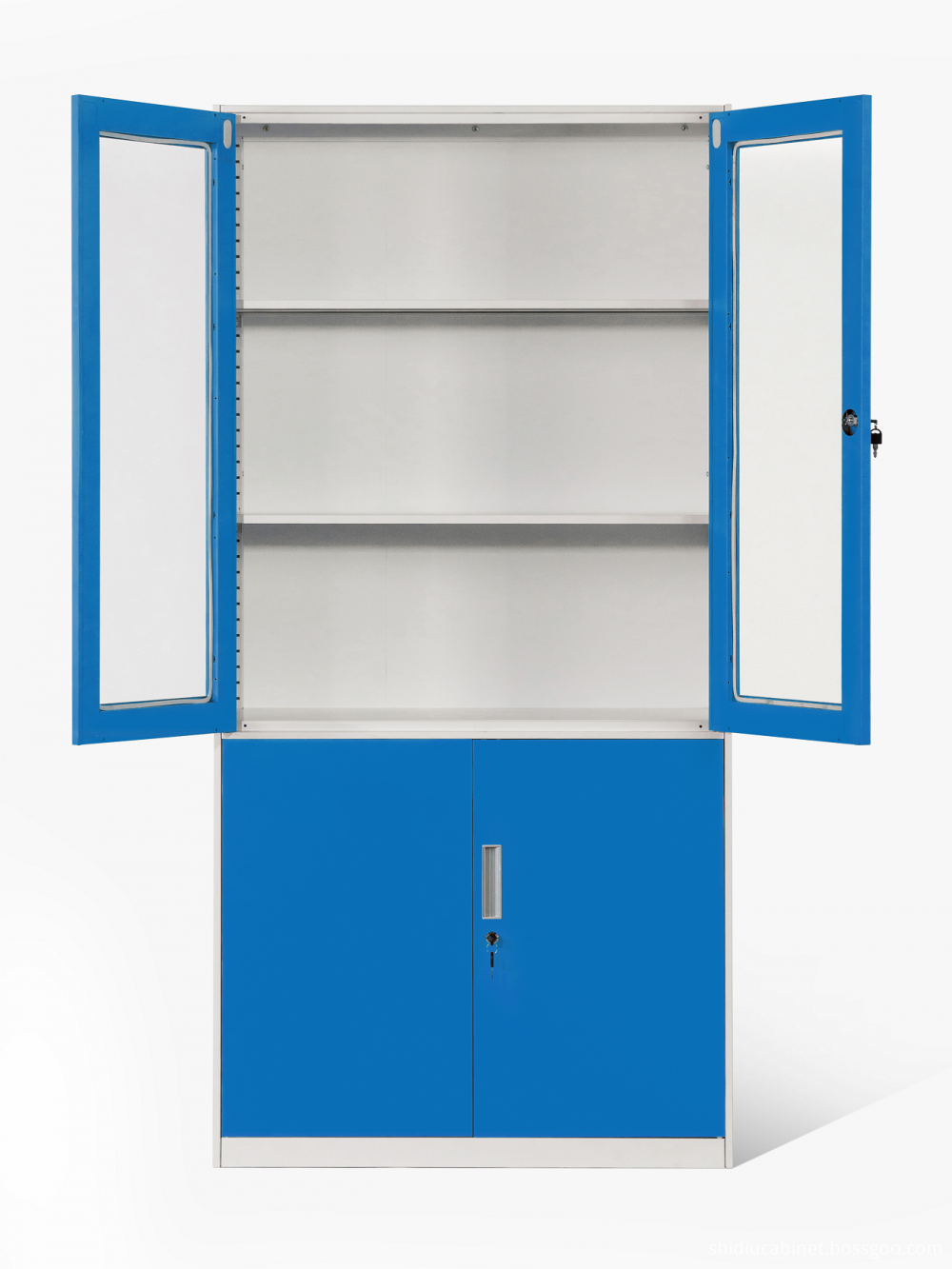 Blue File Cabinet