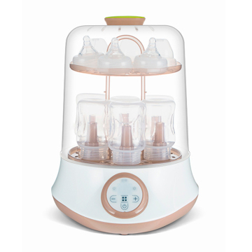 electrical bottle sterilizer and dryer with led Display