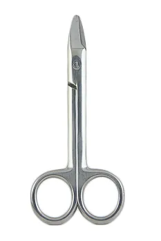 Eyebrow trimming scissors stainless steel