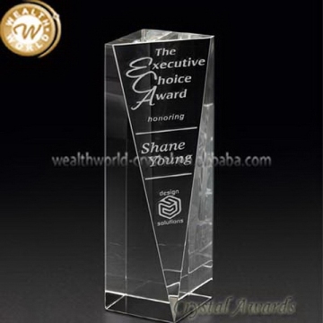 New style best sell business souvenirs crystal award