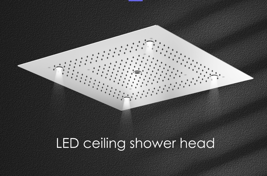 Do rainfall shower heads waste more water?