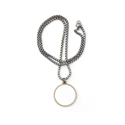 ORCA Coating Sublimation Custom Zodiac Pendant Necklace