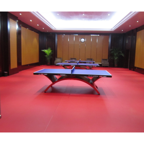 Piso deportivo de tenis de mesa profesional aprobado por la ITTF