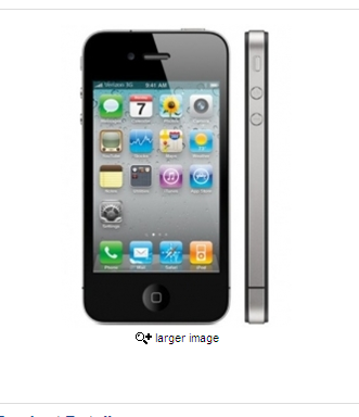 Apple iPhone 4 Black 3G CDMA Smart Phone for Verizon