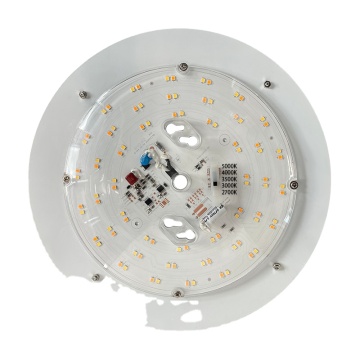 Moderne retrofit kit plafondventilator licht LED -bord voor 7,4 inch spoelmontage vervanging - 25W