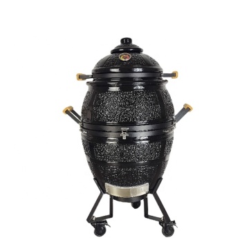 Kimstone Ceramic węgiel drzewny i tandoor piekarnik: 21 cali z bogatym dymnym smakiem