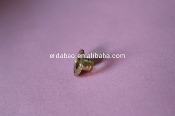 brass flat insert for shower hose and braided hose