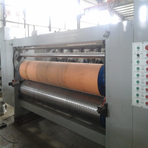 Corrugated paperboard rotary diecutter machine