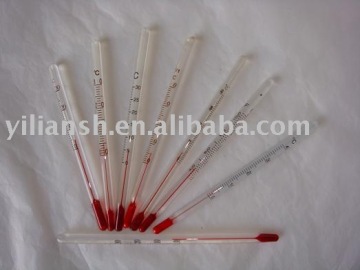 mercury glass love thermometer